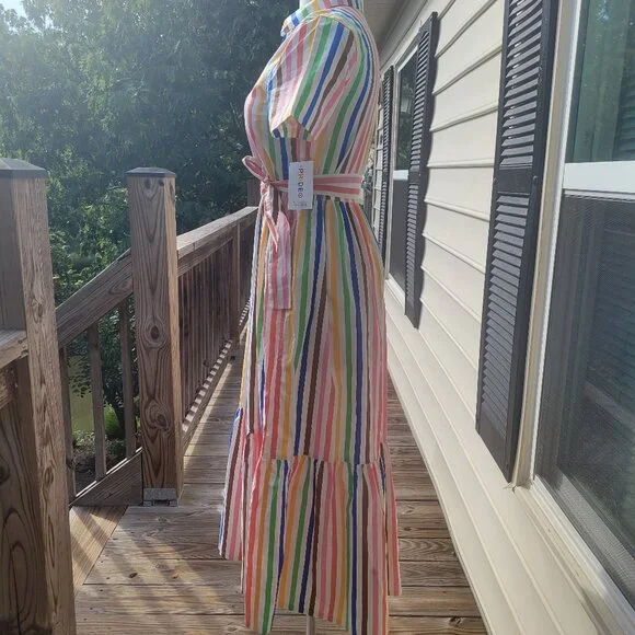 Target - Pride Woven Dress - Rainbow Stripe - Picture 5 of 6